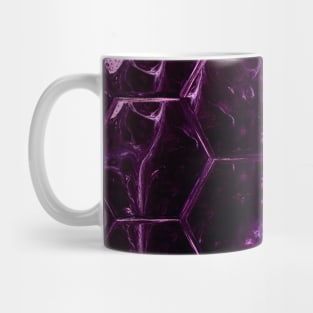 Purple Disco Ball Metallic Fun Mug